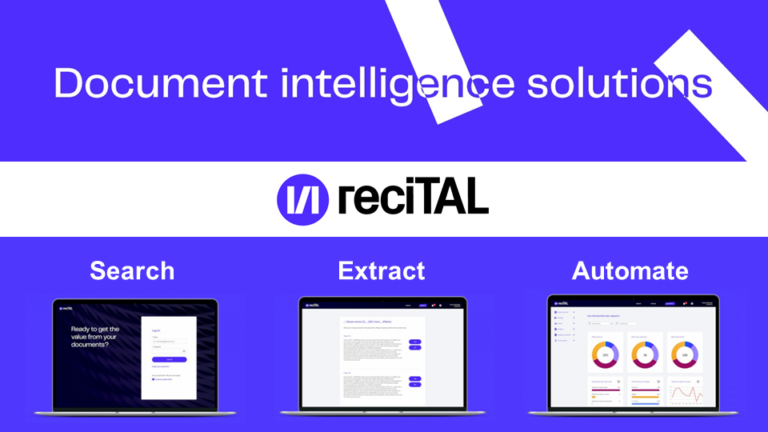 ReciTAL Document ntelligence solutions